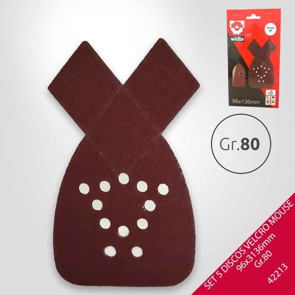Foto principal D.VELCRO MOUSE 96X136 GR,80 SET 5UD