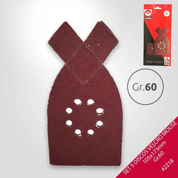 Foto principal D.VELCRO MOUSE 105X173 G.60 SET 5UD