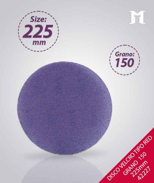 Foto principal DISCO VELCRO MALLA 225MM.G150.SET 5