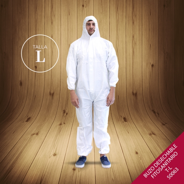 Foto principal BUZO DESECHABLE FITOSANITARIO TALLA L
