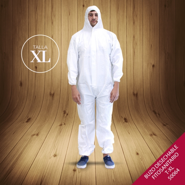 Foto principal BUZO DESECHABLE FITOSANITARIO TALLA XL