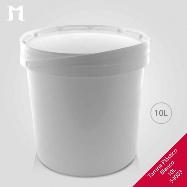 Foto principal ENVASE BLANCO POLIPROPILENO 10 L.