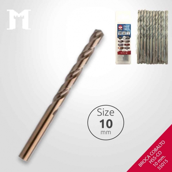 Foto principal BROCA COBALTO 10MM. DIN338