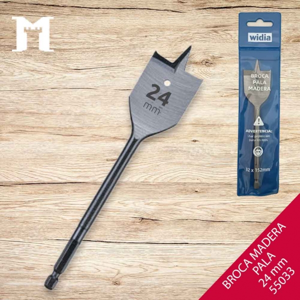 Foto principal BROCA MADERA PALA 24MM. LARGO 152MM