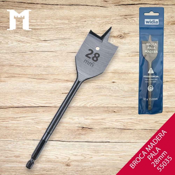Foto principal BROCA MADERA PALA 28MM. LARGO152MM.