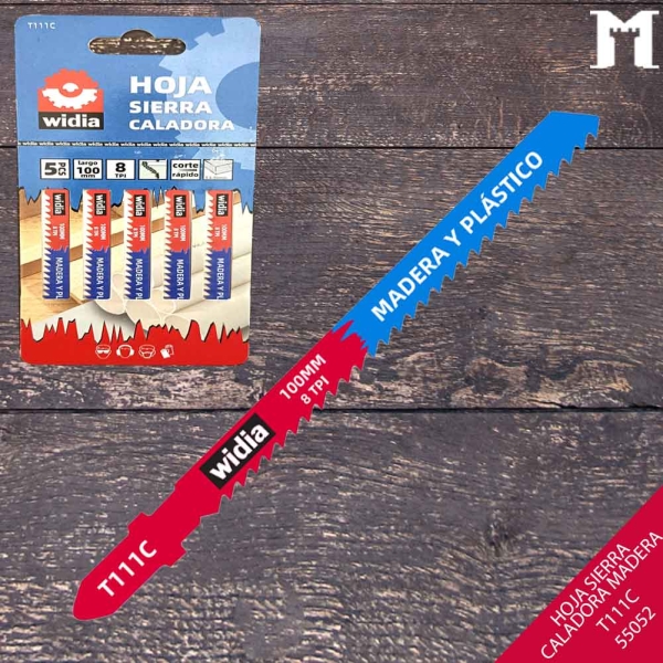 Foto principal HOJA CALADORA MADERA (SET 5 ) T111C