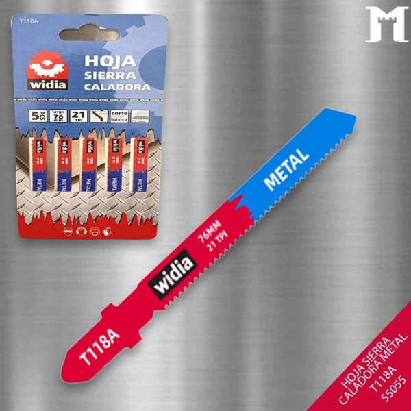 Foto principal HOJA CALADORA METAL (SET 5 )T118A