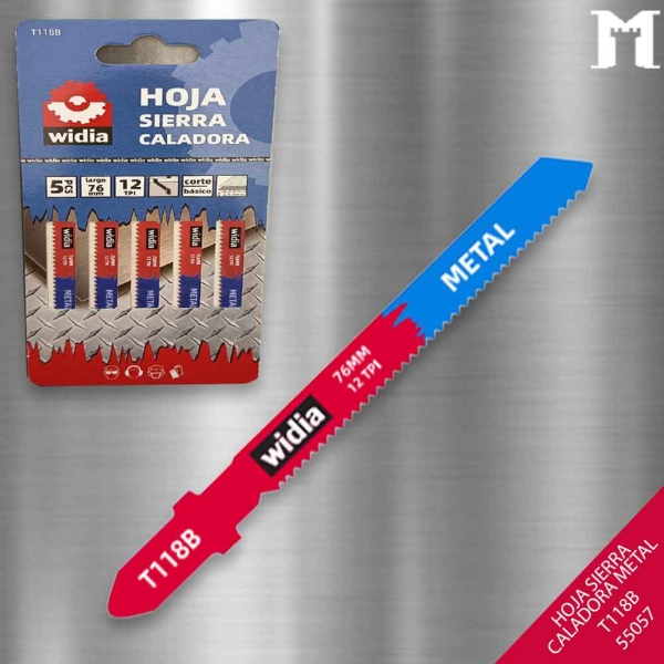 Foto principal HOJA CALADORA METAL ( SET 5 ) T118B