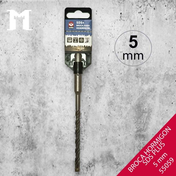 Foto principal BROCA HORMIGON SDS PLUS 5MM.