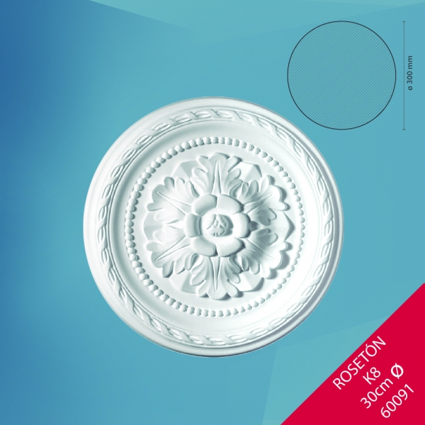 Foto principal ROSETÓN K8 30cm Diámetro