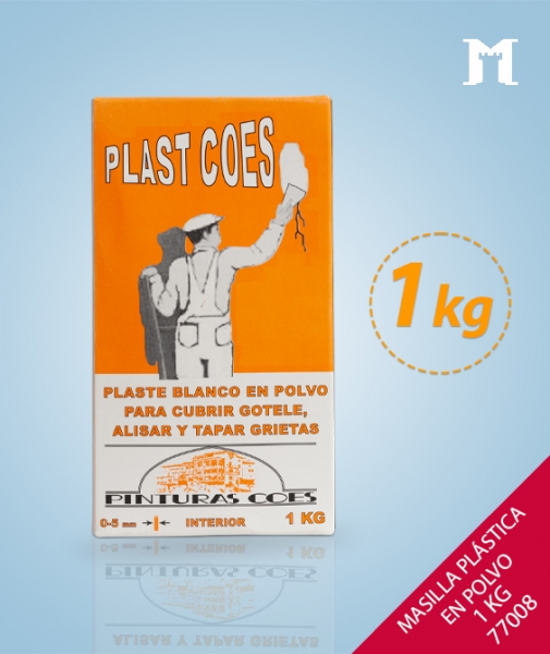 Foto principal MASILLA PLASTICA EN POLVO 1 KG.