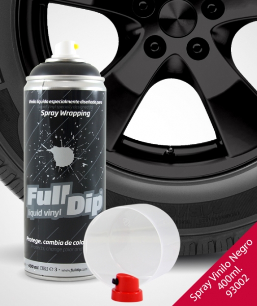 Foto principal SPRAY VINILO FULLDIP NEGRO 400ML FLD001