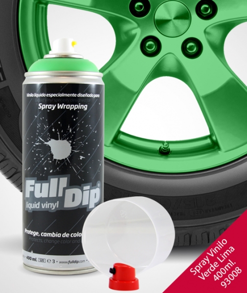 Foto principal SPRAY VINILO FULLDIP VERDE LIMA 400ML FLD018