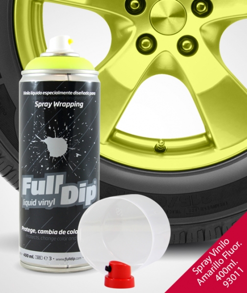 Foto principal SPRAY VINILO FULLDIP FLUORESCENTE AMARILLO 400ML