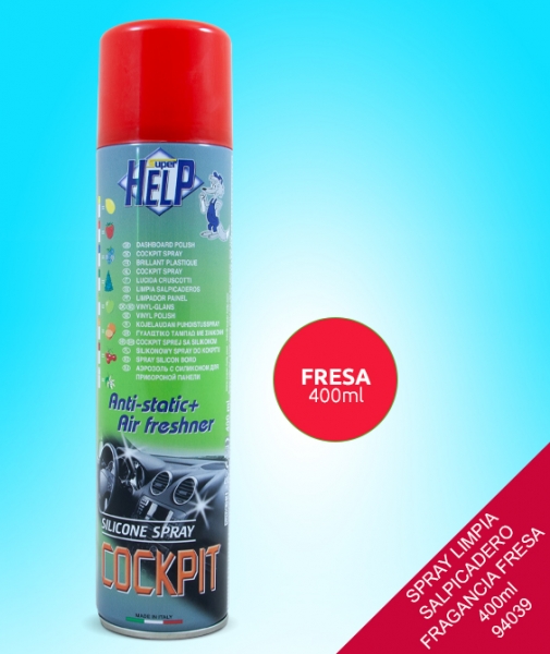 Foto principal SPRAY LIMPIA SALPICADERO FRAGANCIA FRESA 400ml