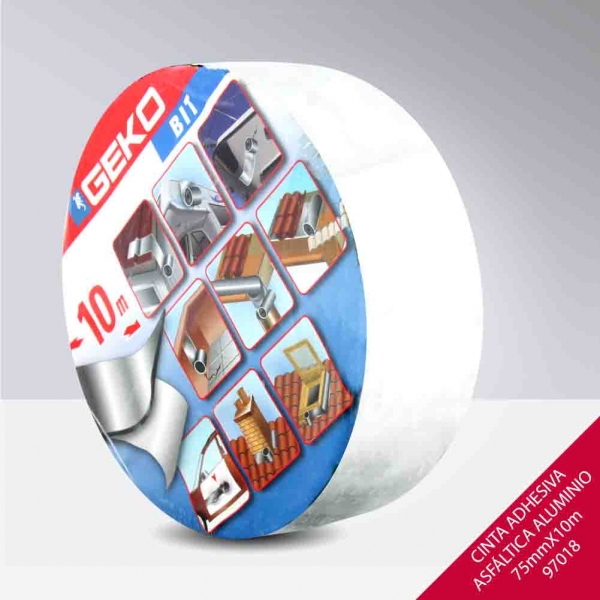 Foto principal CINTA ADHESIVA ASFÁLTICA/ALUMINIO 75MMX10M