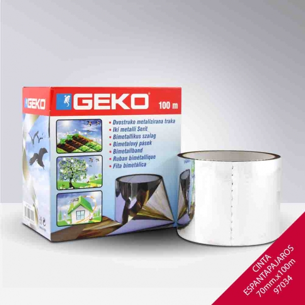 Foto principal CINTA ESPANTAPAJAROS 70MM.X100M