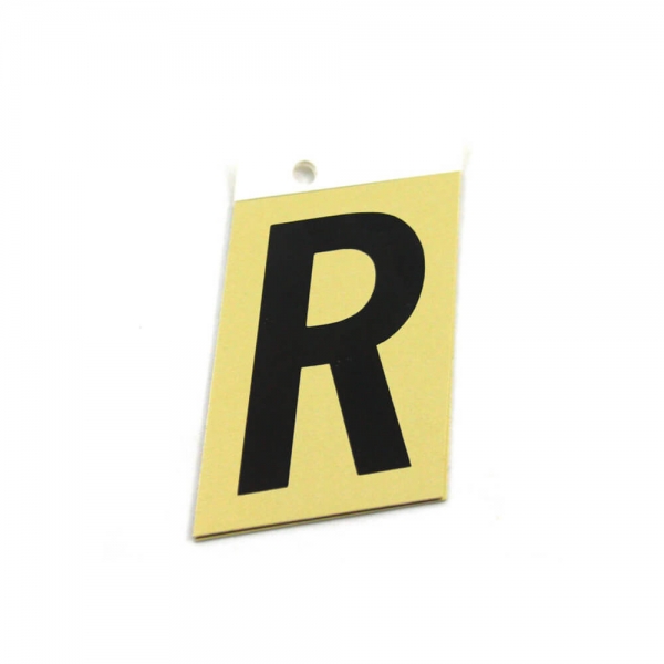 Foto principal LETRA R ALUMINIO ADHESIVA 1.5’’ (32X25MM) SABAT