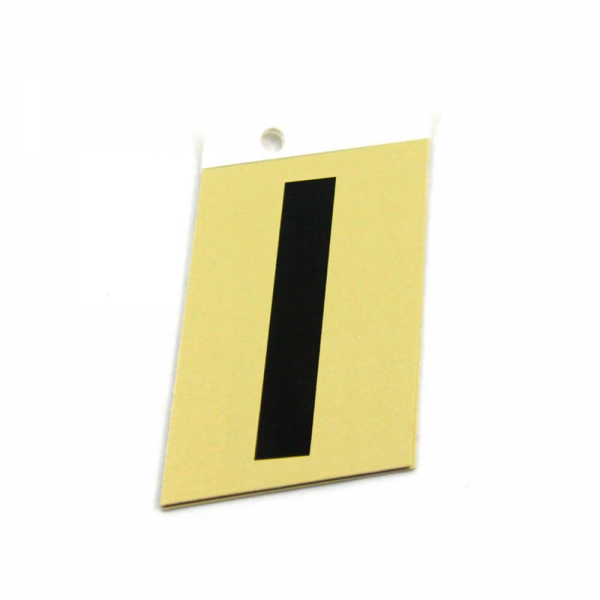 Foto principal LETRA I ALUMINIO ADHESIVA 2’’ (61X38MM) SABAT