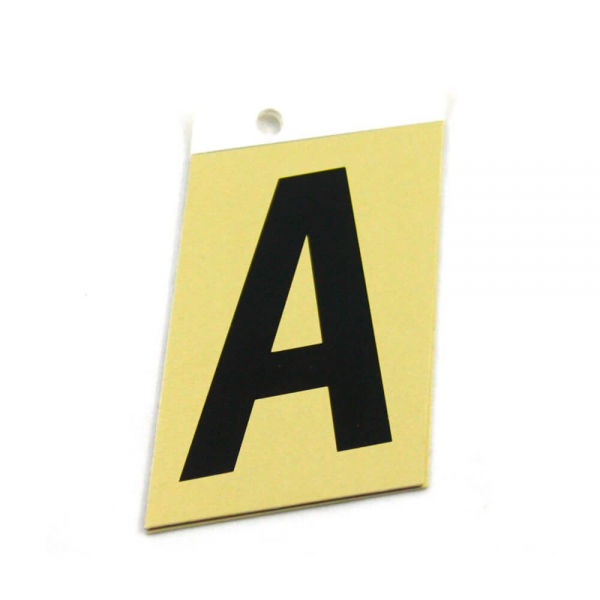 Foto principal LETRA A ALUMINIO ADHESIVA 3’’ (89X57MM) SABAT