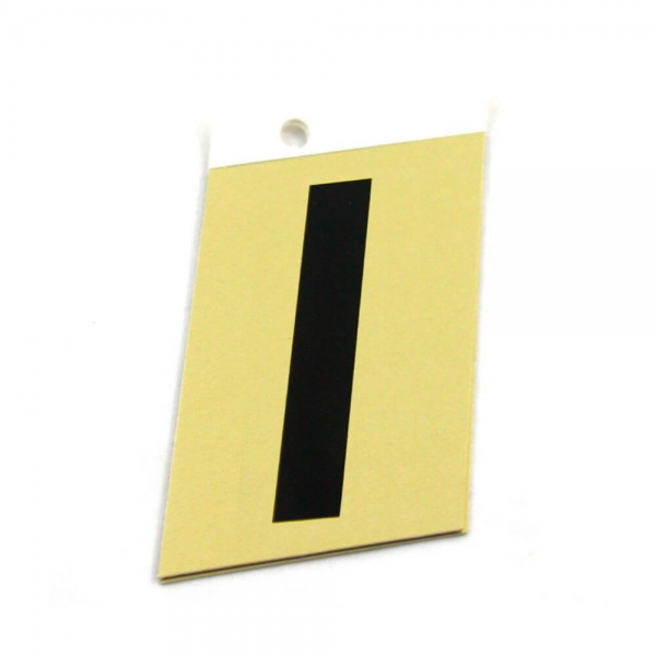 Foto principal LETRA I ALUMINIO ADHESIVA 3’’ (89X57MM) SABAT